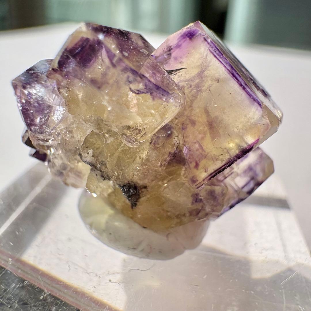 498 ナミビア　パープルバニーポケット　フローライト