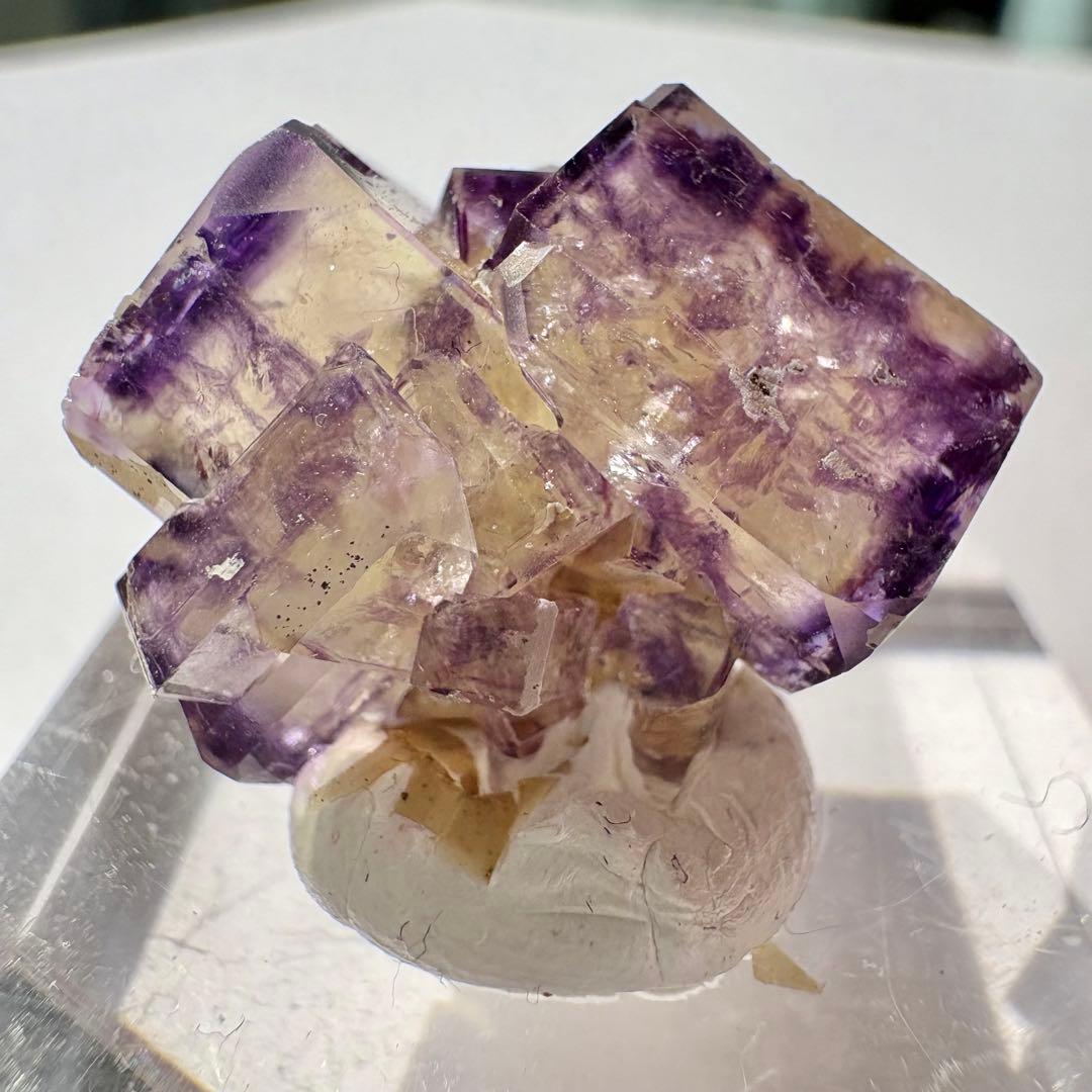 498 ナミビア　パープルバニーポケット　フローライト