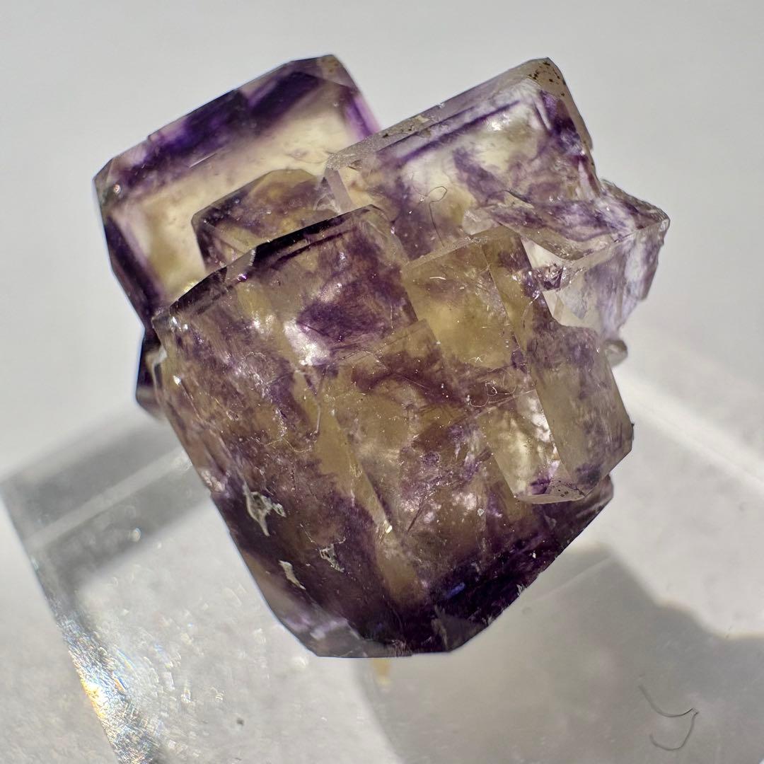 498 ナミビア　パープルバニーポケット　フローライト