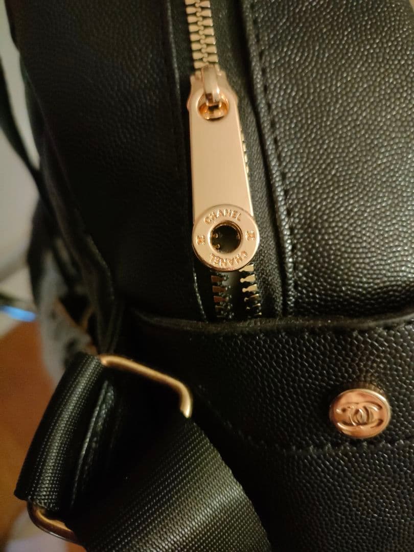 シャネル ブラック キルティングリュック ノベルティ 新品