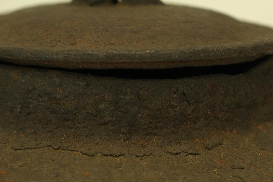 茶道具 古作 吊釜 揃 時代物(A797)