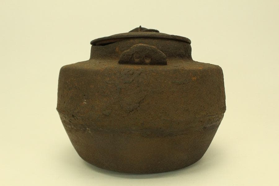 茶道具 古作 吊釜 揃 時代物(A797)