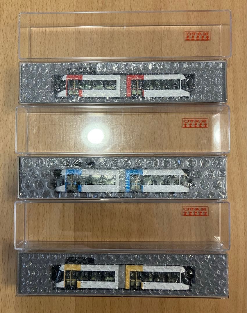 ◉KATO◉14-801-1,4,6 PORTRAM富山ライトレール×3◉新品◉