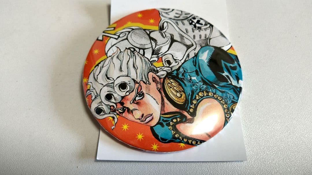 荒木飛呂彦原画展 缶バッジ ジョルノ