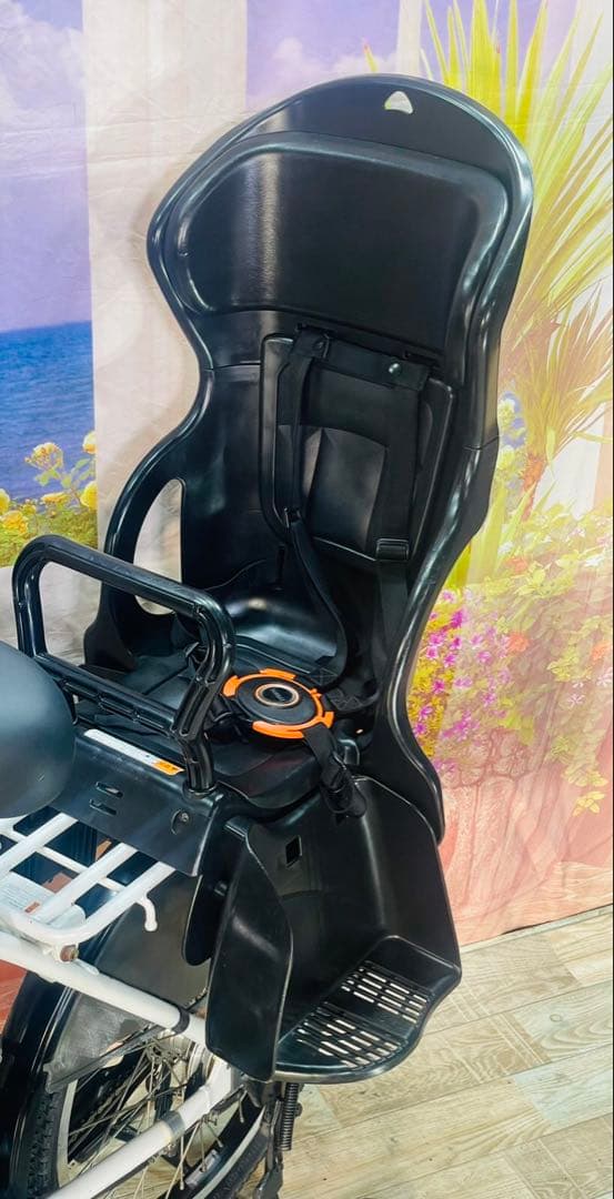 パスキス12AH⭐️激レアモデル！ヤマハ子供乗せ電動アシスト自転車Y3273