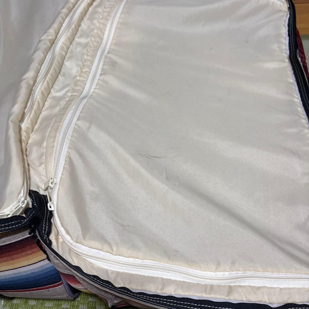 BURTON バートン　ストライプ柄 キャリー付きバックパック 内容量120㍑