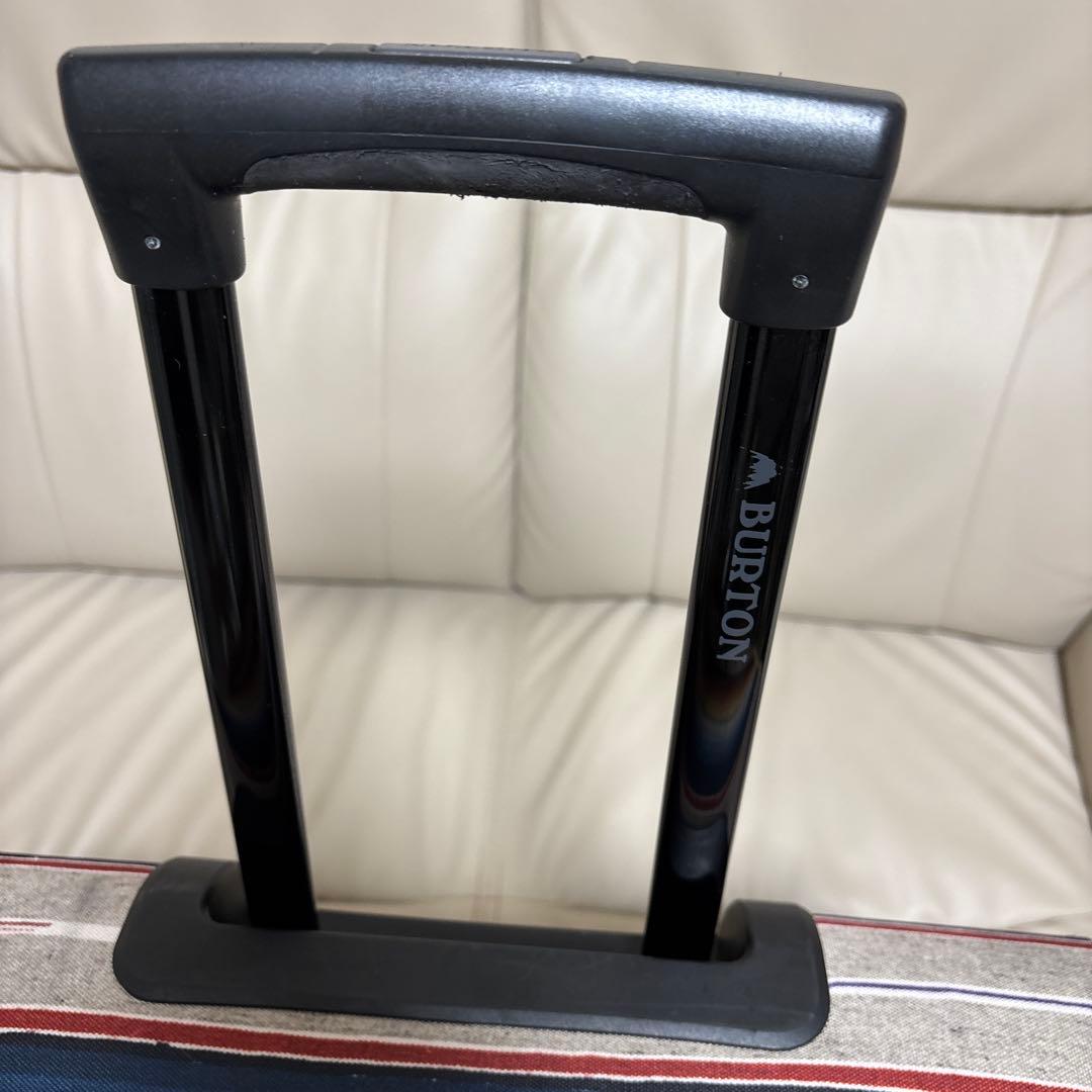 BURTON バートン　ストライプ柄 キャリー付きバックパック 内容量120㍑