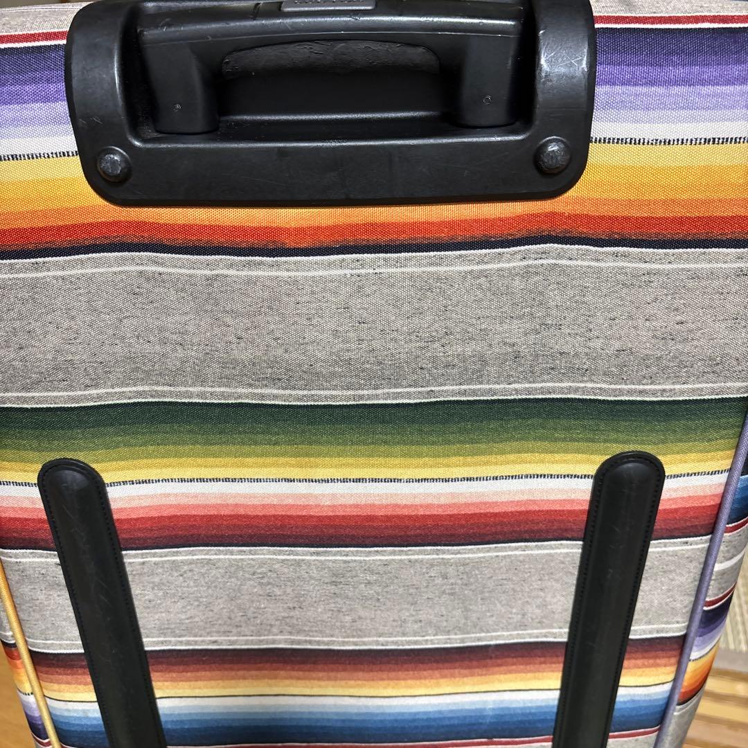 BURTON バートン　ストライプ柄 キャリー付きバックパック 内容量120㍑