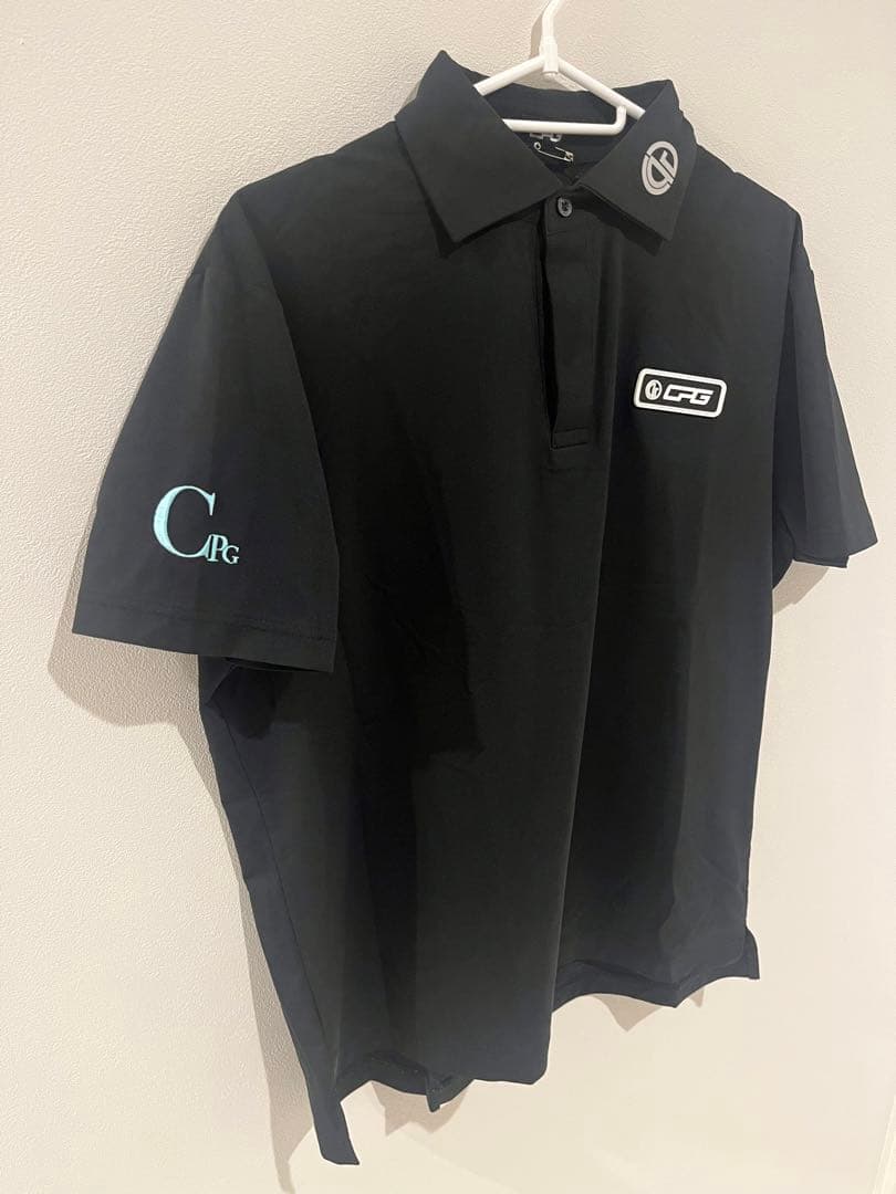 CPG ブラックポロシャツ タグ付き