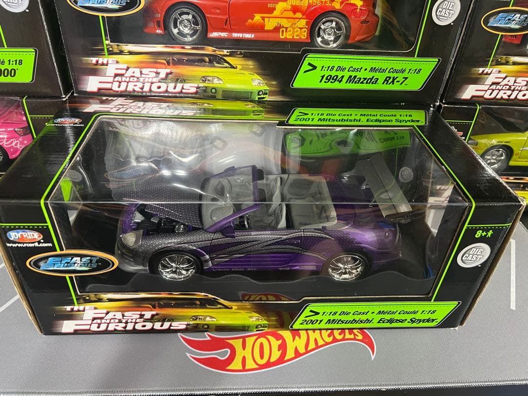 ミニカー FAST&FURIOUS Mitsubishi Eclipse Spyder