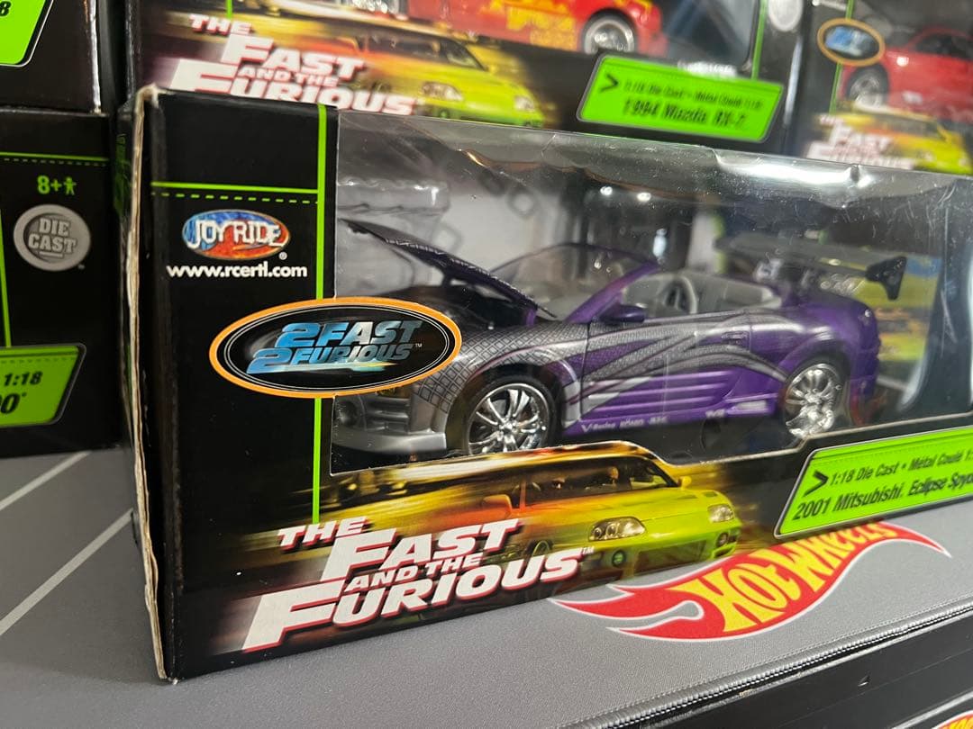 ミニカー FAST&FURIOUS Mitsubishi Eclipse Spyder