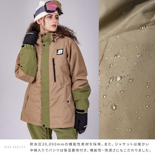 [ＢＯＡＲＤＥＥ] ゆうちゃみ スノボウェア レディース 上下セット スノーボ*