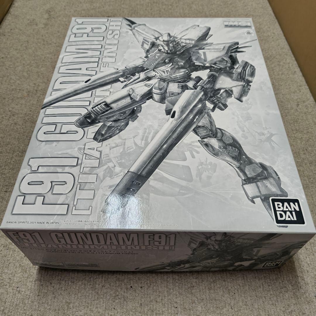 未組立品 MG ガンダムF91 Ver.2.0 [チタニウムフィニッシュ]