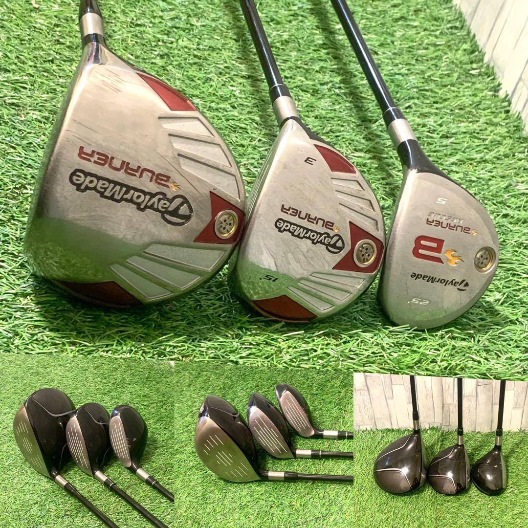 テーラーメイド BURNER メンズゴルフクラブフルセット UT,人気バッグ付