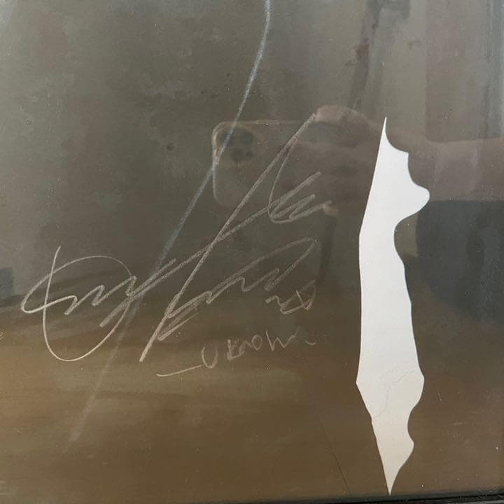 最終値下げ！超希少！！【SM公式】東方神起 ユノ直筆サイン シリアルナンバー入り