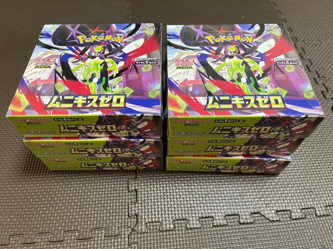 ポケモンカード　シュリンク付き ムニキスゼロ6BOX