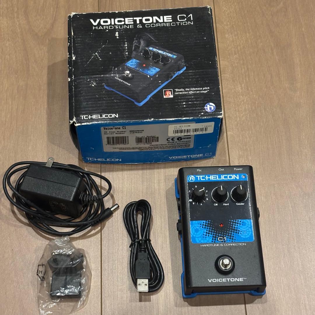 値下げしました！TC-Helicon Voicetone C1