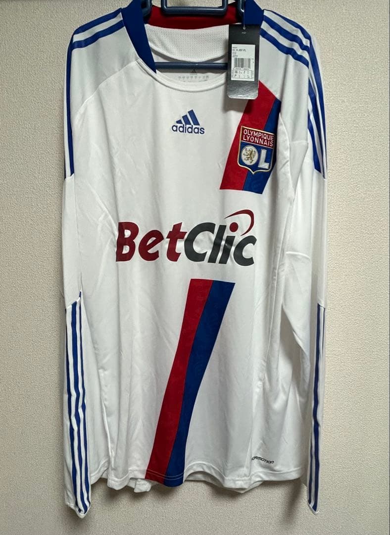 オリンピックリヨン選手支給品Olympique Lyonnais 長袖XLサイズ