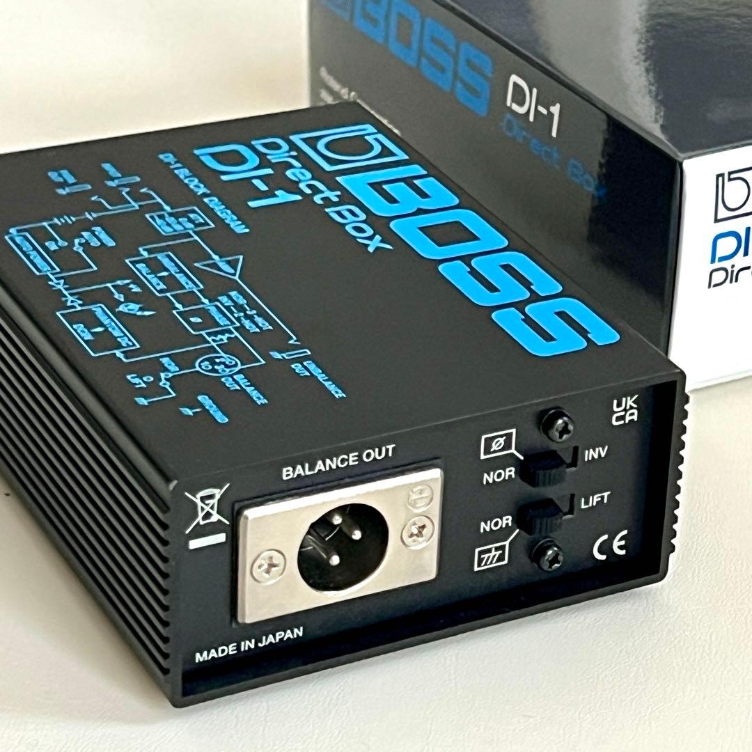 と*る様 【超美品】BOSS DI-1 ダイレクトボックス 新品電池サービス！