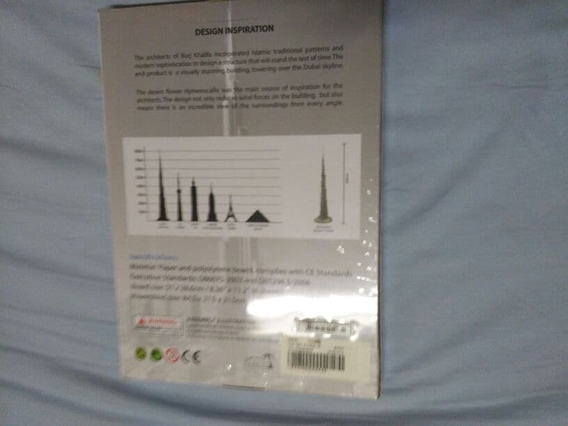 レアモノ！ブルジュファリファ！ジグソーパズル！ドバイから！