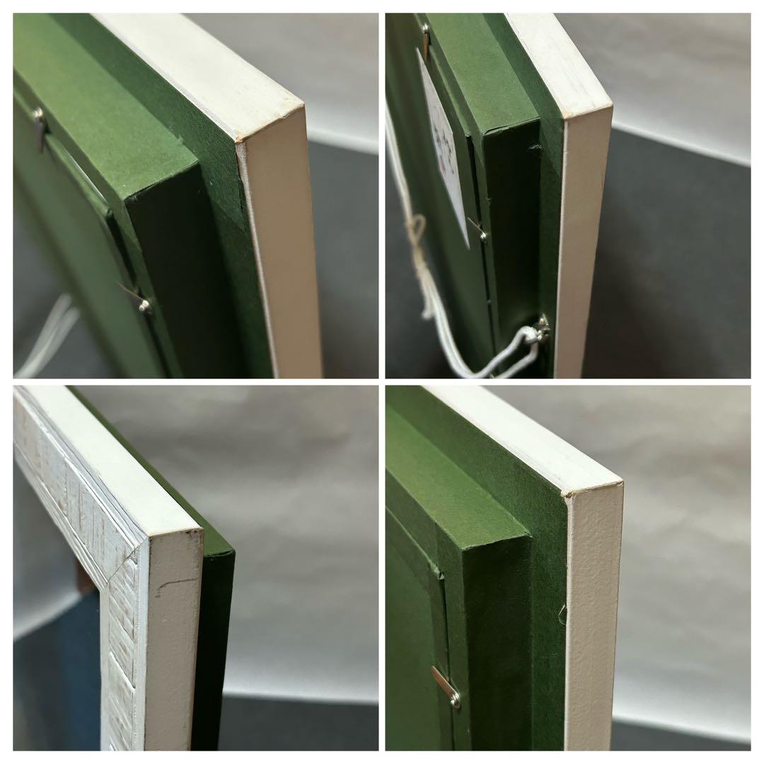 《値下げOK》梅村愛　「佇む」　日本画　絵画　共シール　箱付き