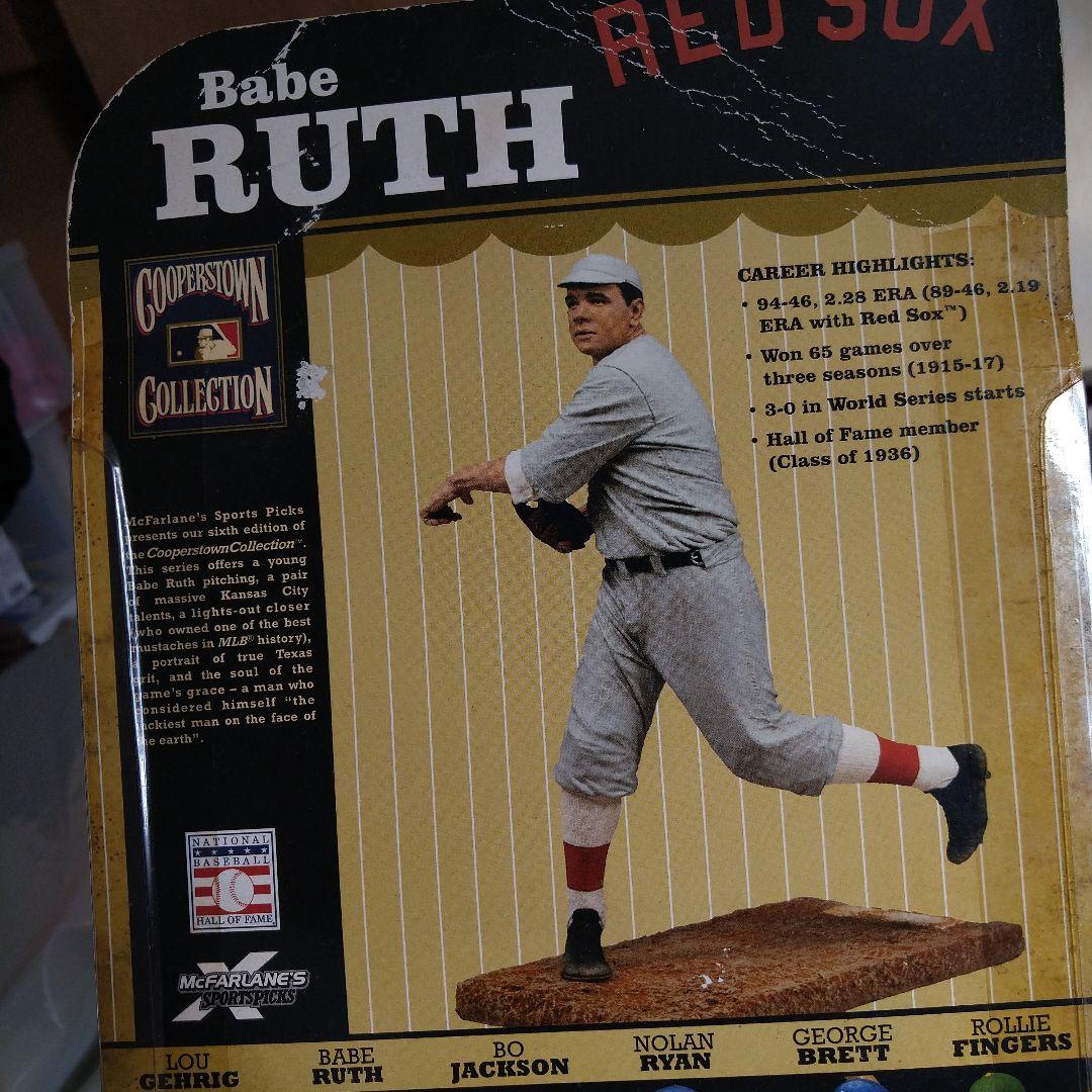 ベーブ・ルース　レッドソックスフィギュア