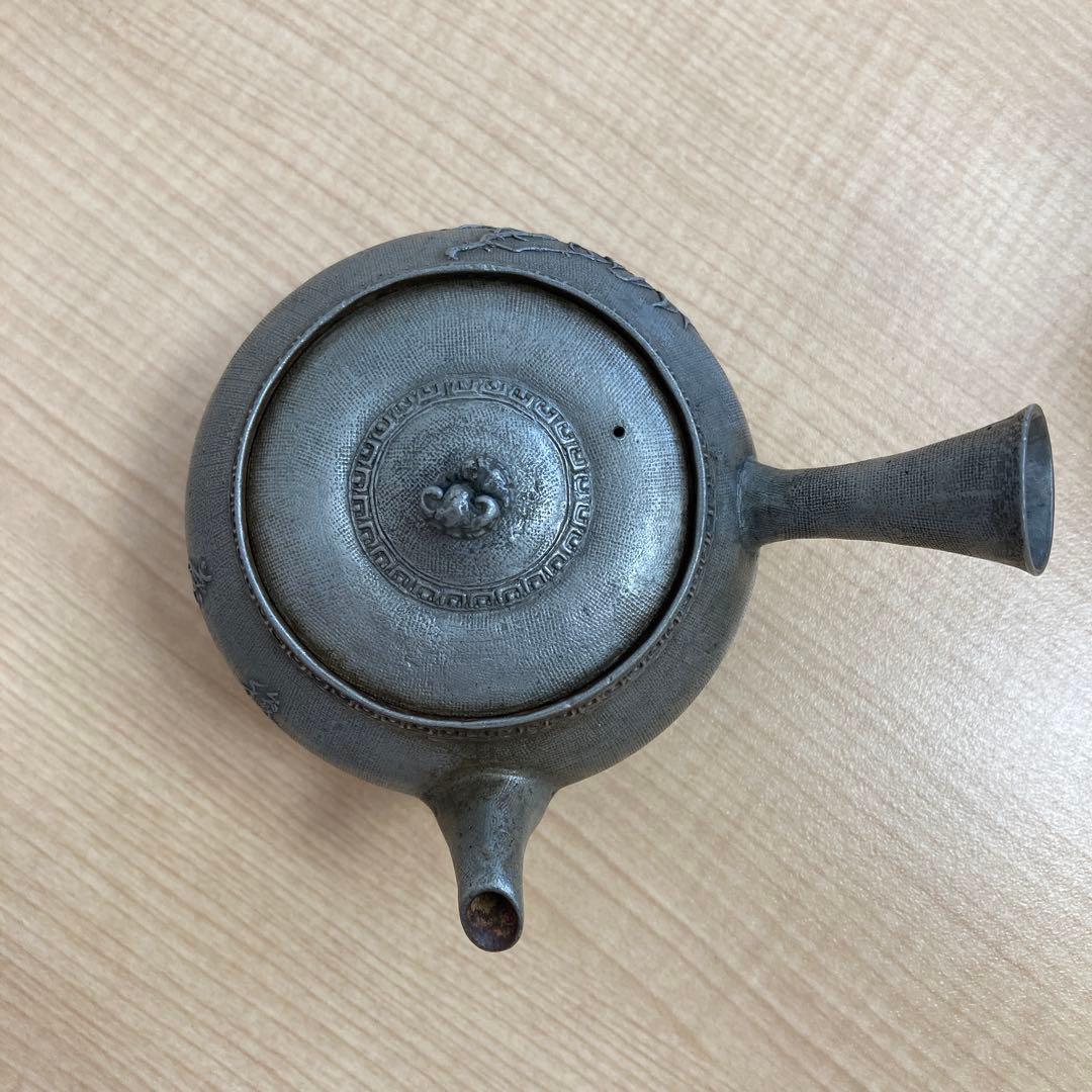 k*s様 【本間琢斎 作】希少 佐渡 蝋型鋳金 急須｜伝統工芸 茶道具 急須 箱