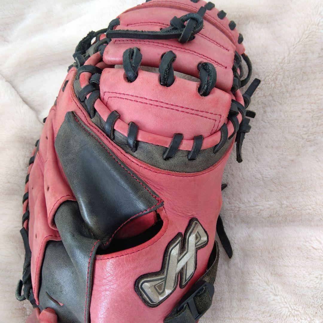 ハタケヤマ　PRO-JC8 ジュニアモデルレザー　 キャッチャーミット