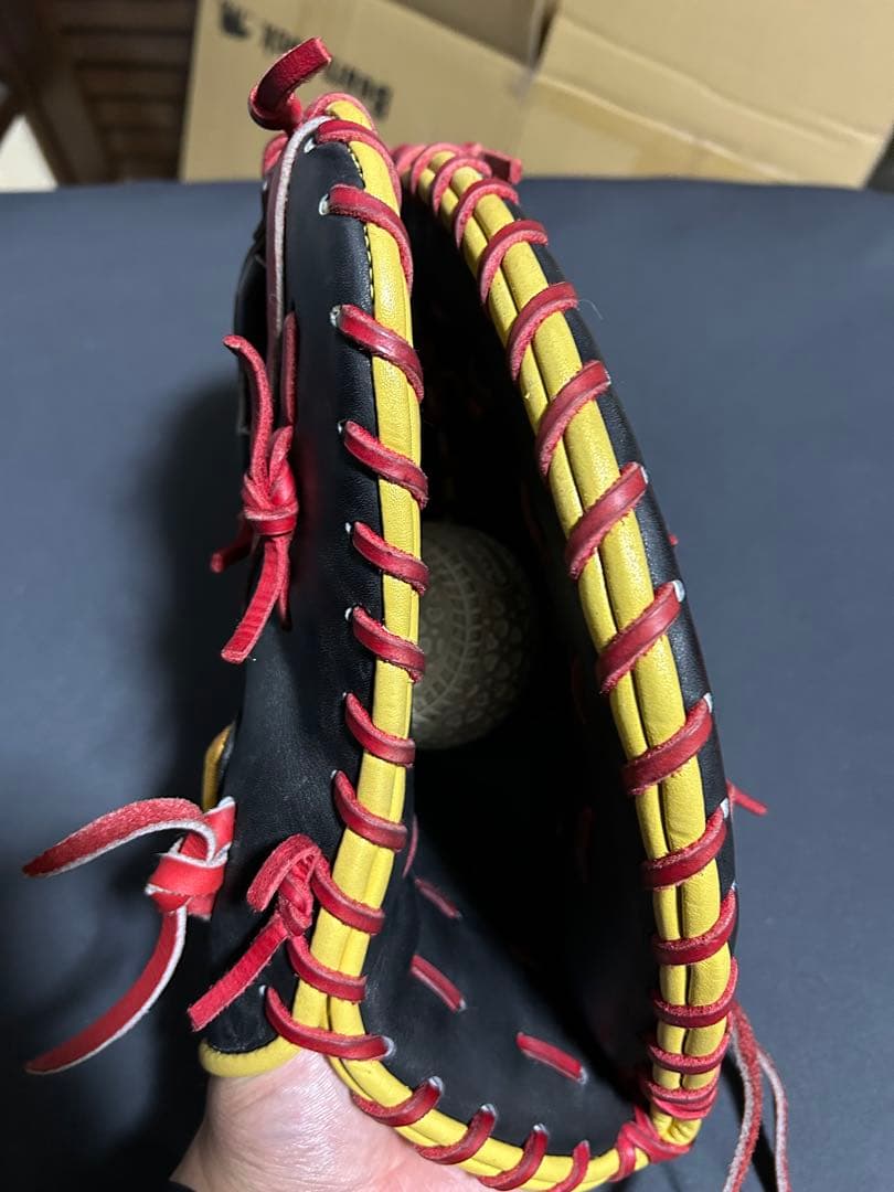 ミズノプロ　軟式　ファーストミット　オーダー　中田翔モデル