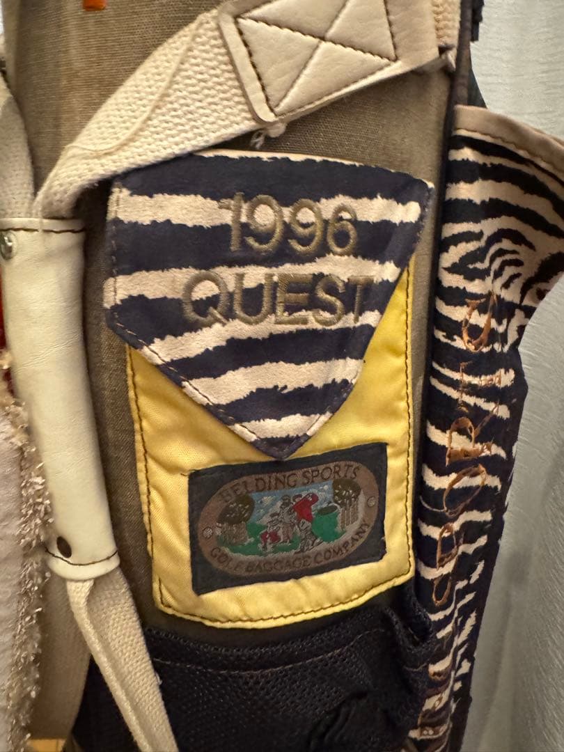 BELDING ベルディング キャディバッグ　ゴルフバック　ブラウン　バックのみ