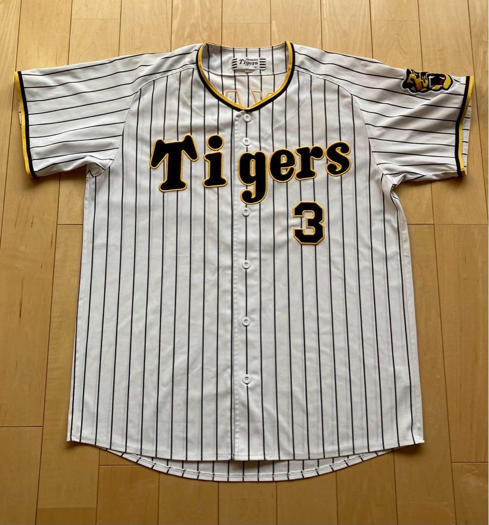 ②阪神タイガース　大山悠輔選手　前ホーム　ユニフォーム　Oサイズ　#３