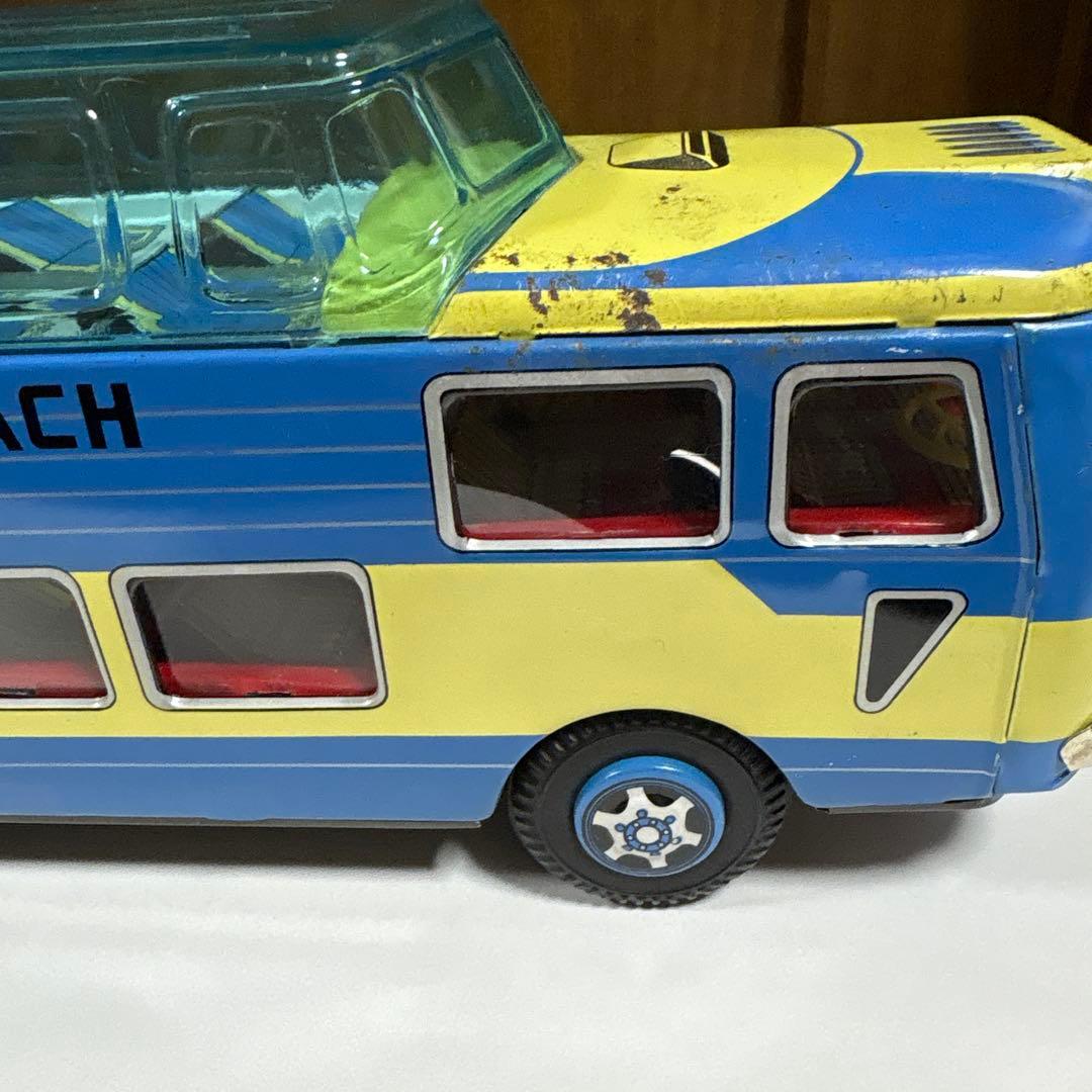 ブリキ　レトロバス　ビスタコーチ