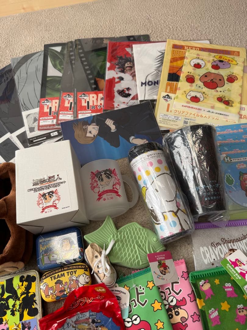 100点以上　雑貨　キャラクターグッズ　まとめ売り　アニメグッズ　一番くじ