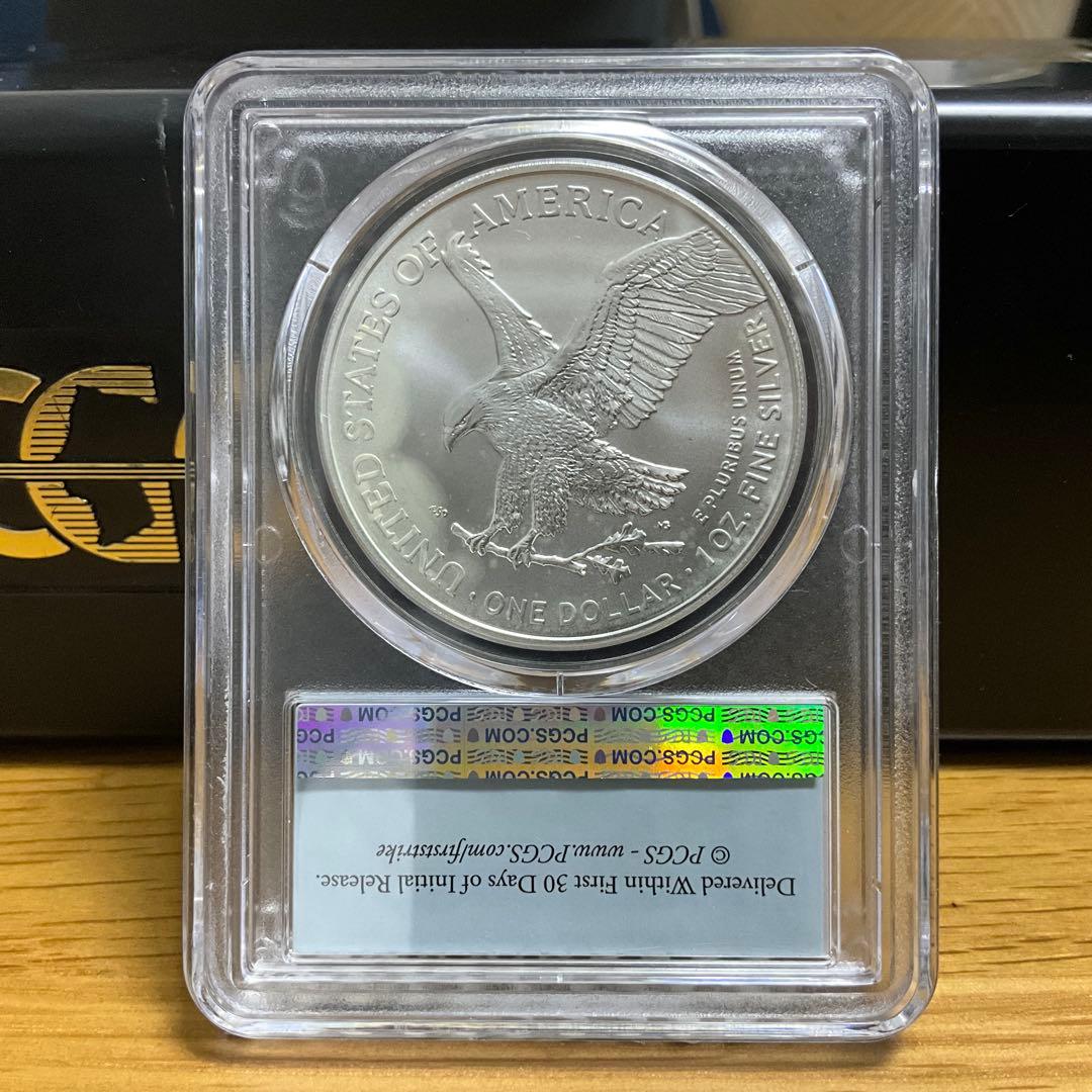 【新品】シルバー イーグル銀貨2024 Eagle PCGS MS70