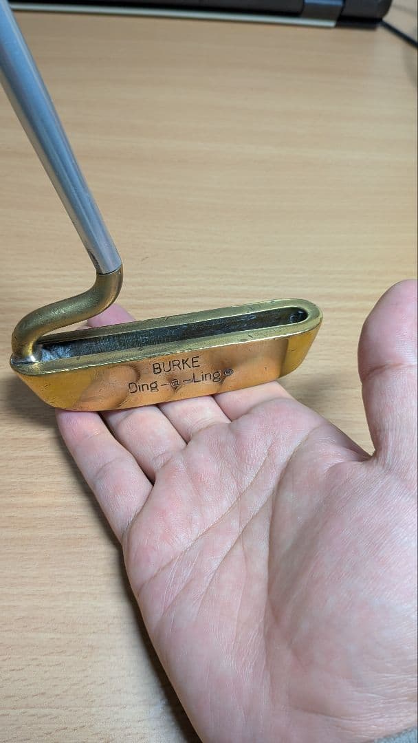 BURKE Ding-a-Ling 真鍮ビンテージパター　ミュージカルサウンド