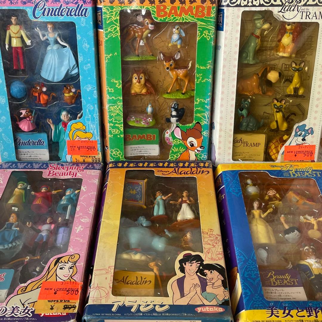 【希少】ディズニー ユタカ ムービーフレンズ フィギュア レトロ 16点セット