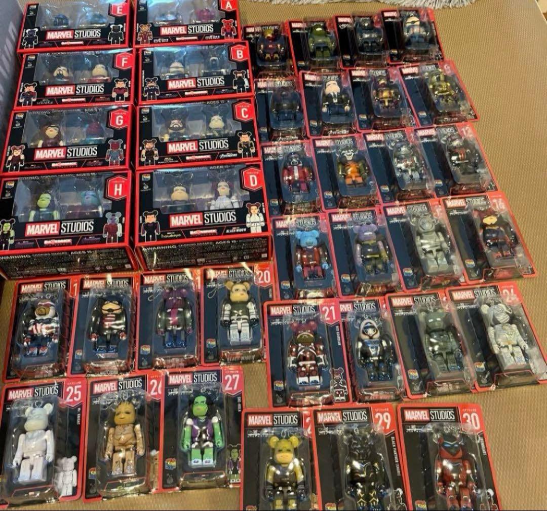 MARVEL STUDIOS ハッピーくじコンプ　1-30 ペアボックス賞コンプ