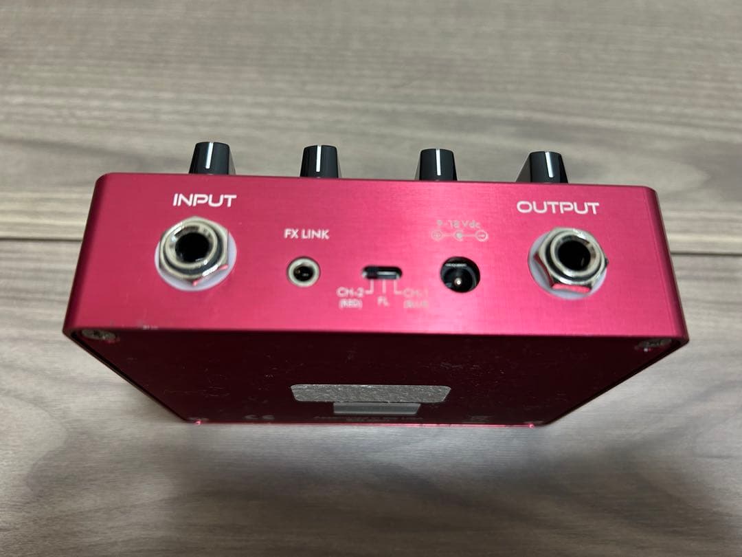 Suhr Eclipse ギターエフェクター 赤