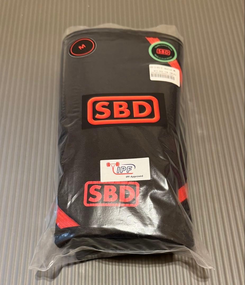 SBD ニースリーブ M 黒/赤