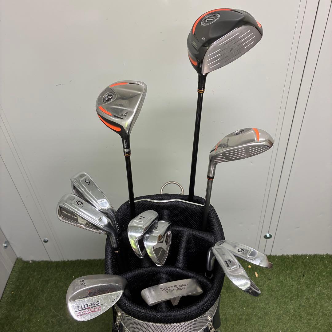 メンズゴルフクラブセット　【Fitway】【maruman】【初心者用】
