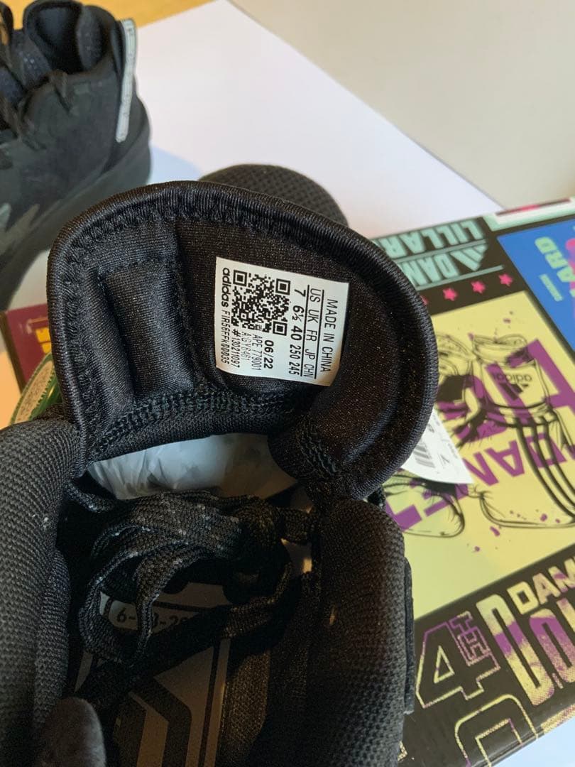 新品未使用 adidas DAME 8 アディダス デイム8 / 25cm