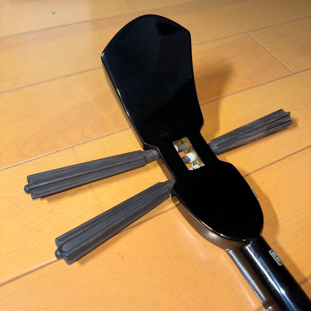 沖縄三線 蛇皮 三味線 ソフトケース付き