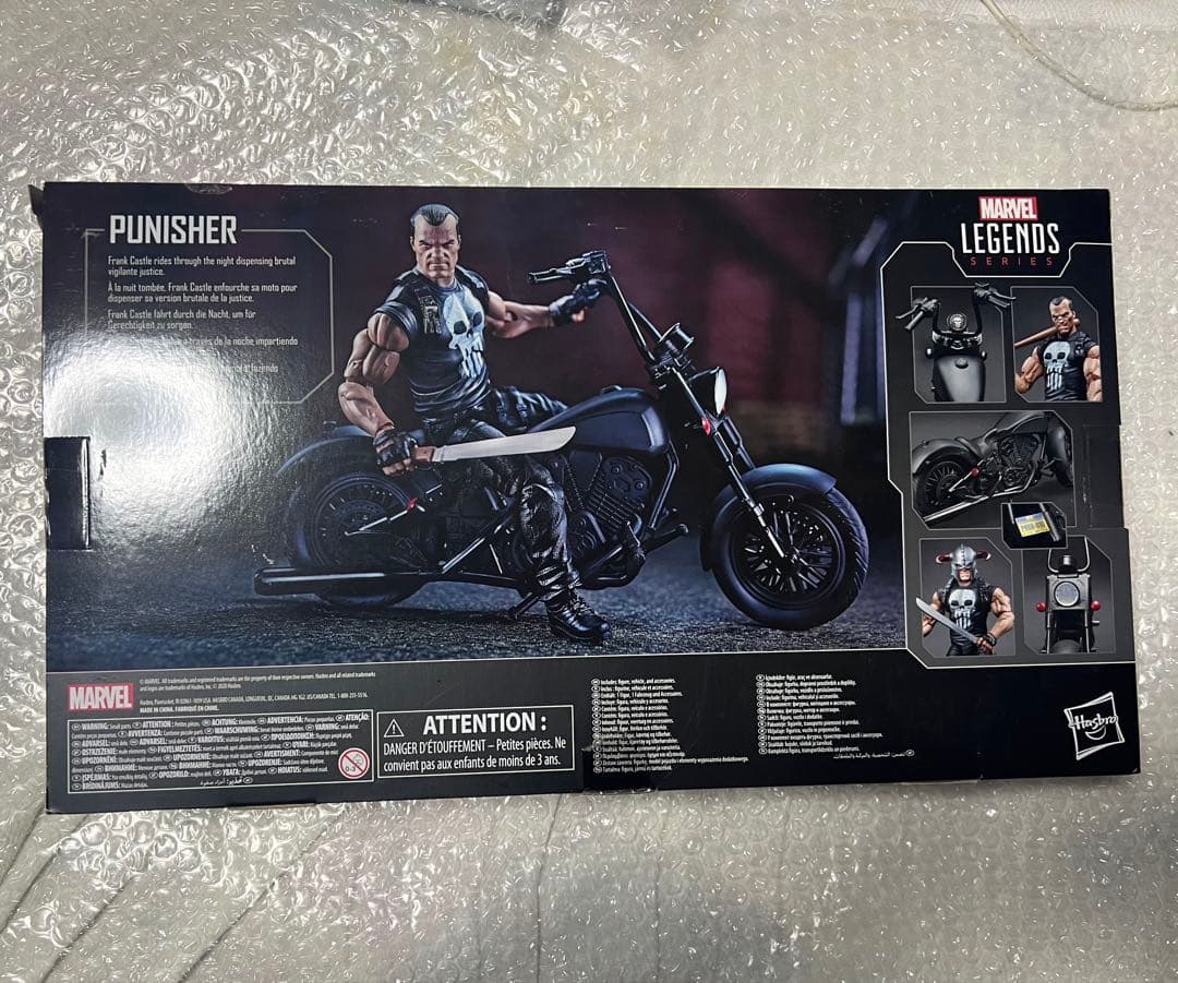 マーベルレジェンド パニッシャー ウィズ モーターサイクル