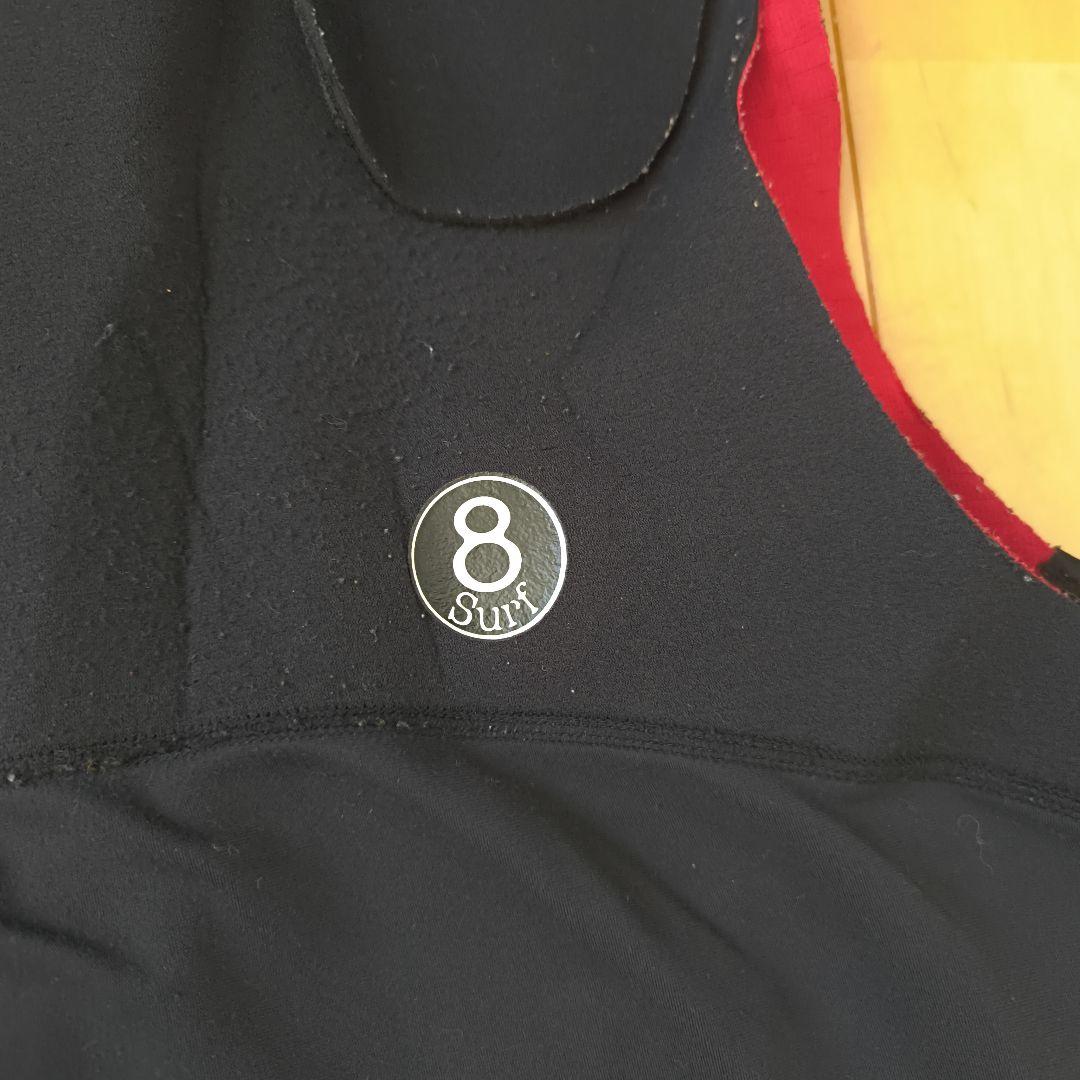 surf8 高級 サーフエイト ショートジョン3mmインナー耐久撥水ジャージ