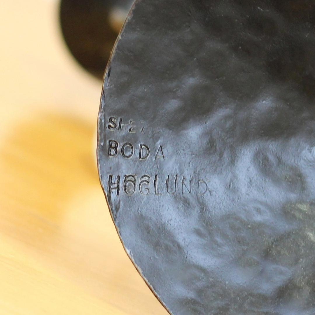 【初期・大・刻印】Erik Hoglund　エリックホグラン　キャンドルホルダー