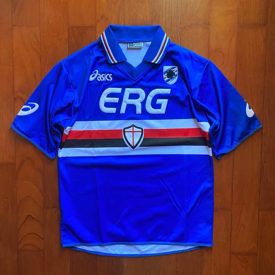 サンプドリア  03/04 ユニフォーム asics イタリア製