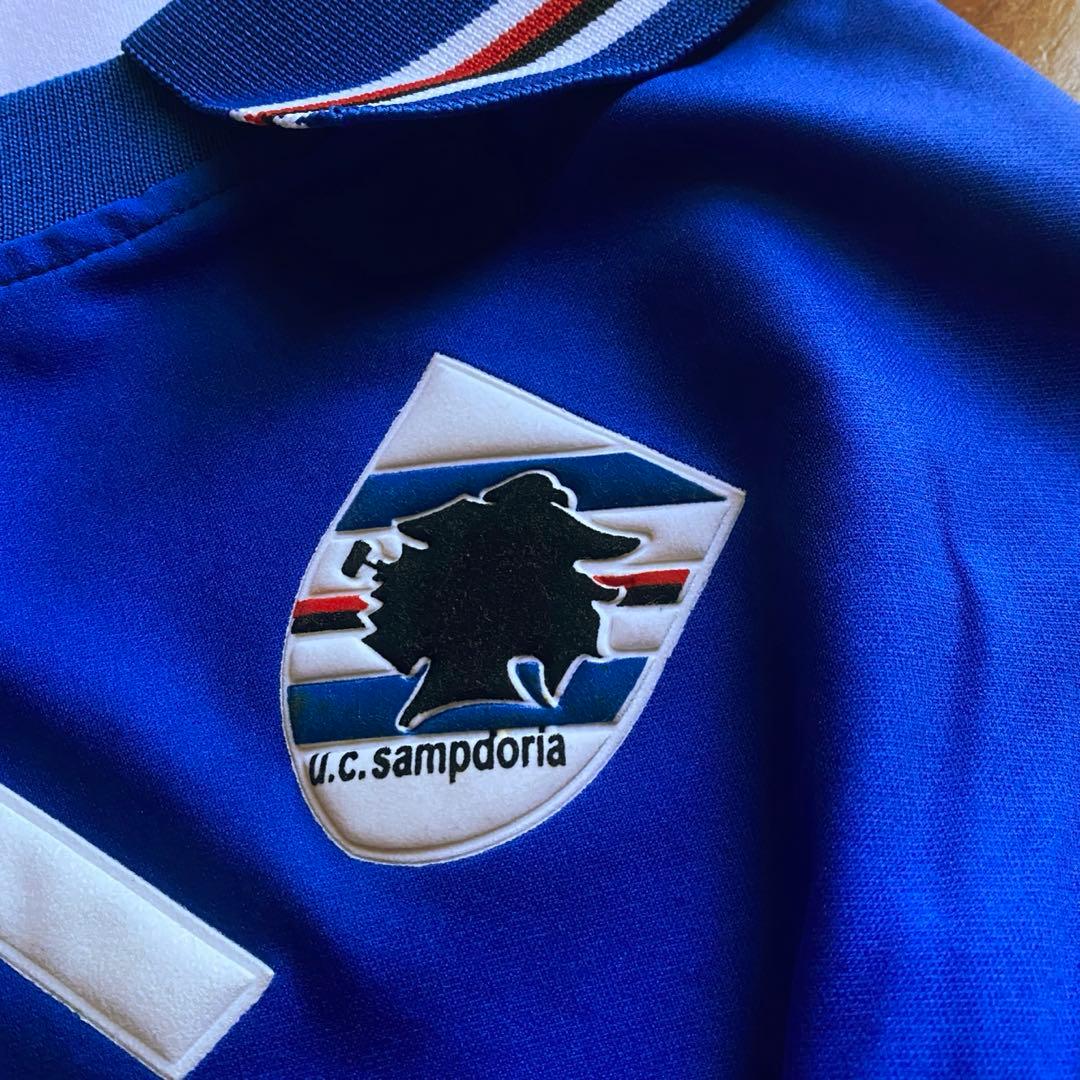 サンプドリア  03/04 ユニフォーム asics イタリア製