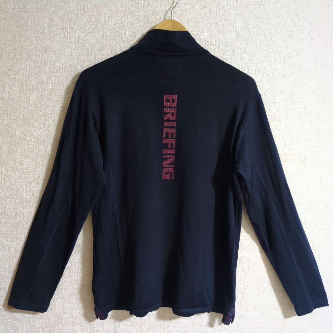 ブリーフィング 谷原秀人プロ優勝記念着用モデル ハーフジップ セーター L