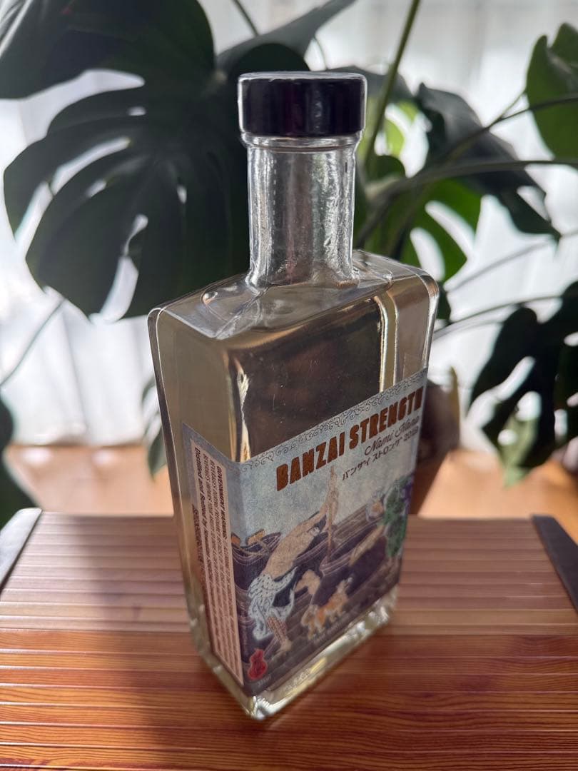 【希少ボトル】浪花 × ハワイ 限定焼酎 バンザイストロング 2019