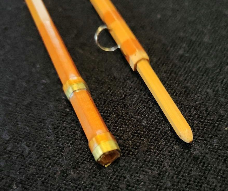 アキマルバンブーロッド　3番　7フィート8インチ